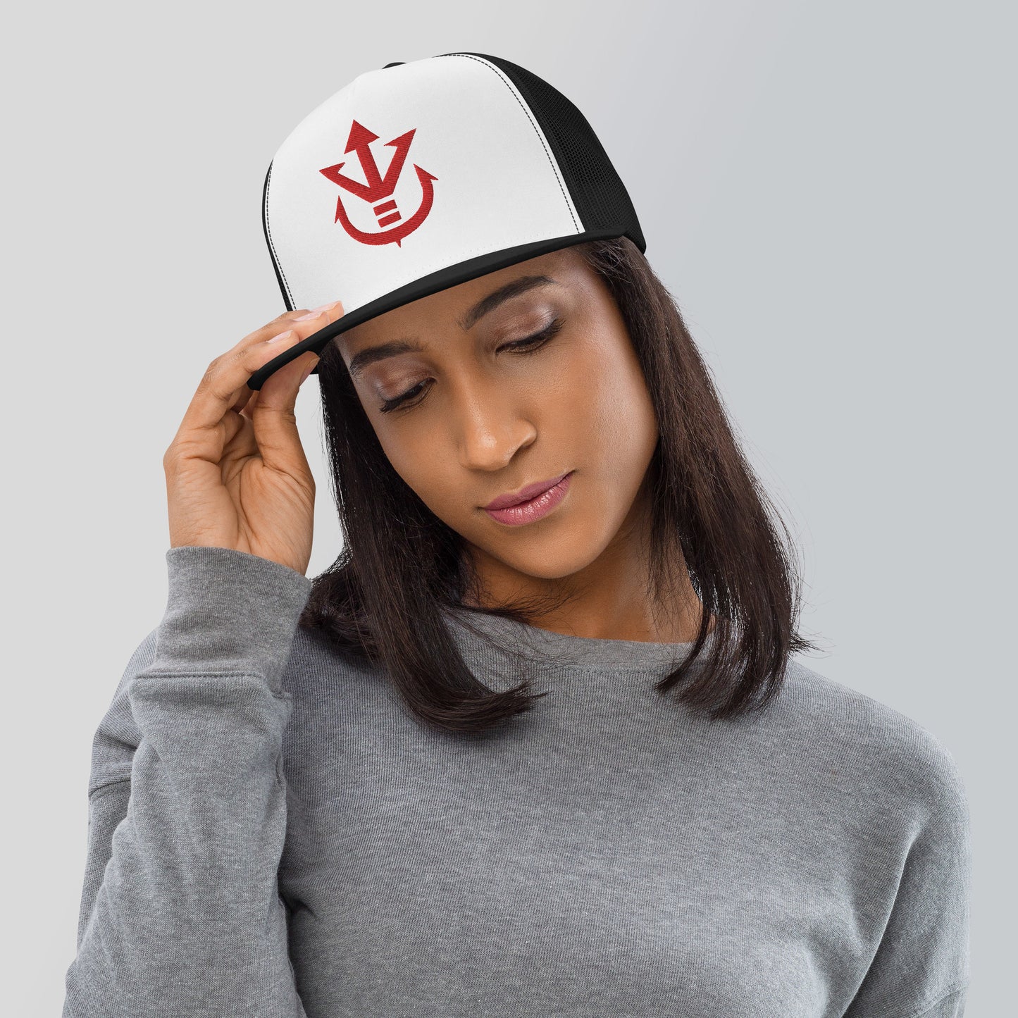 Royal Trucker Cap (Red Logo)