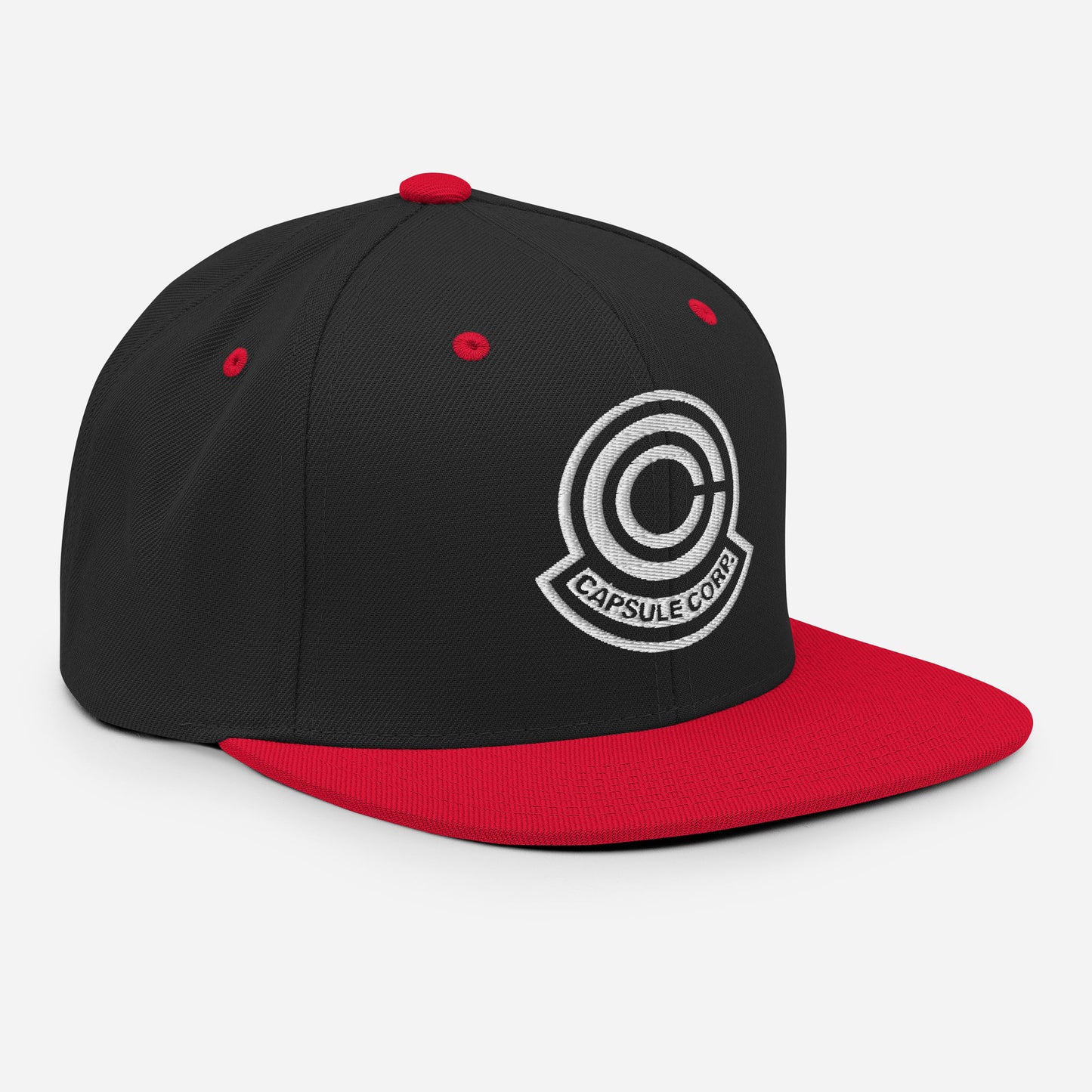 Capsule Snapback Hat (White Logo)