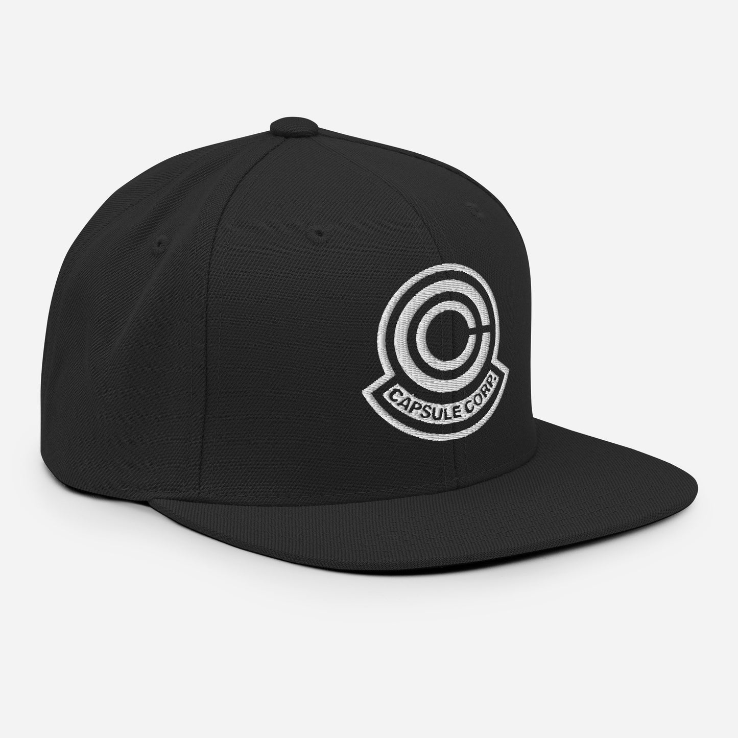 Capsule Snapback Hat (White Logo)