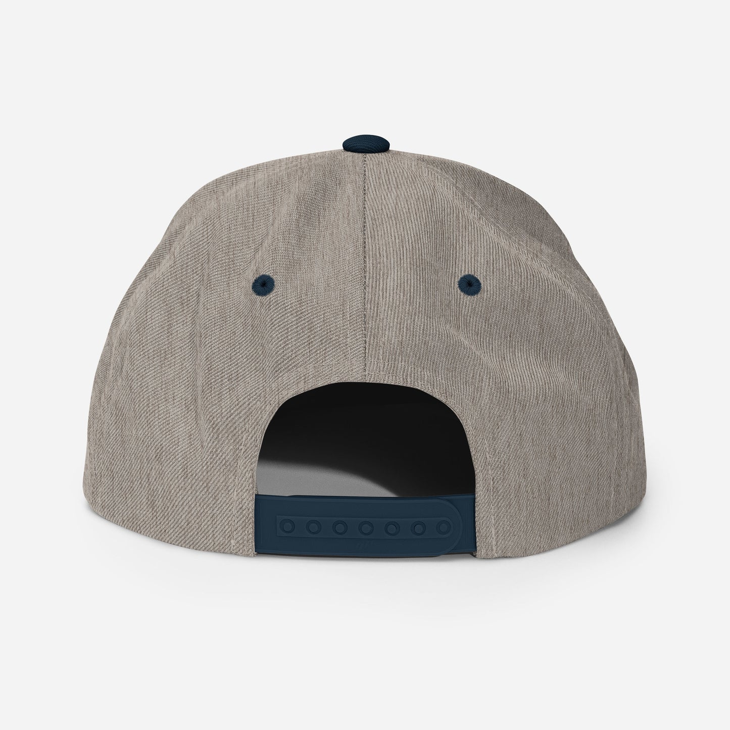 Capsule Snapback Hat (White Logo)