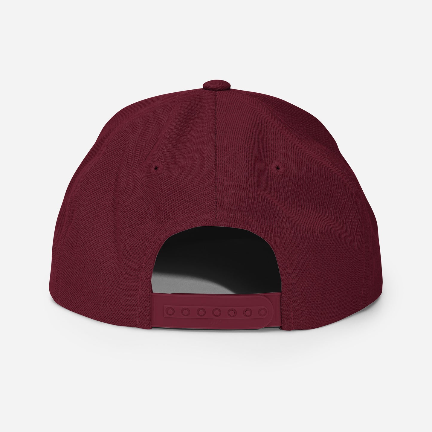 Capsule Snapback Hat (White Logo)