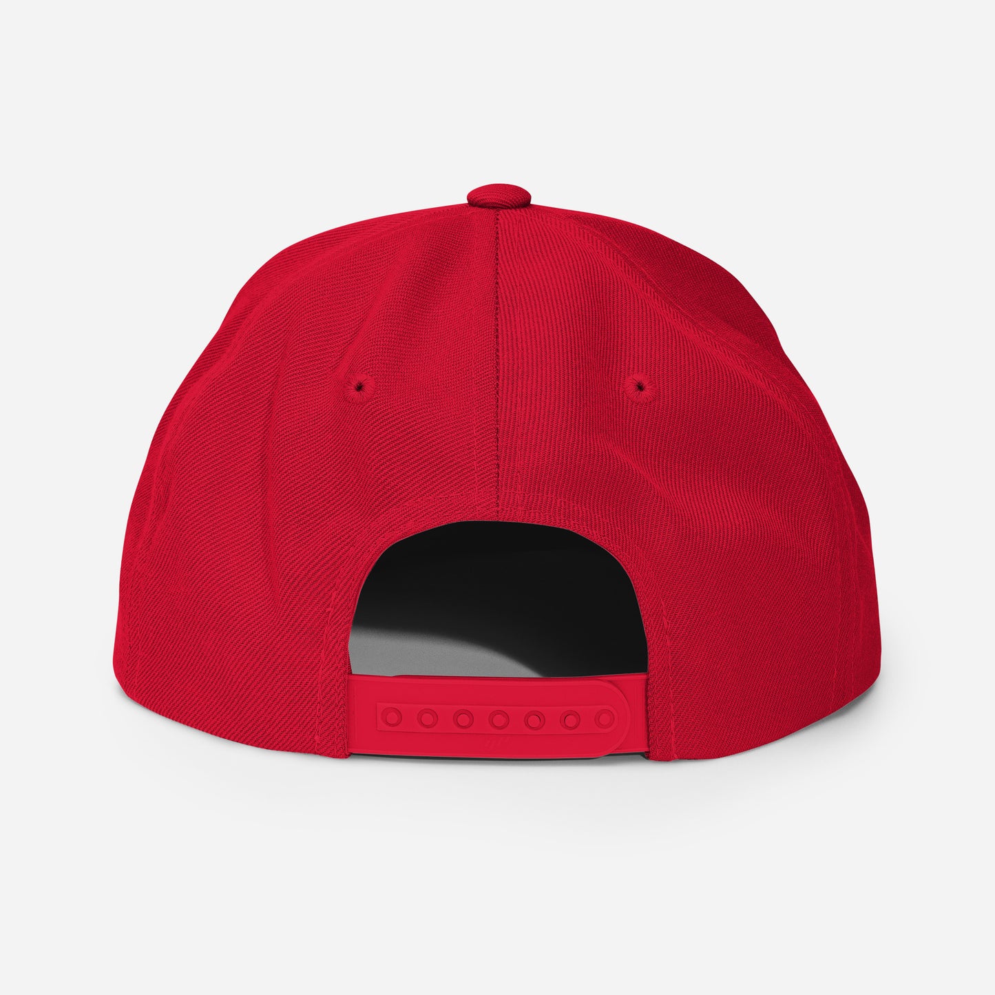 Capsule Snapback Hat (Black Logo)