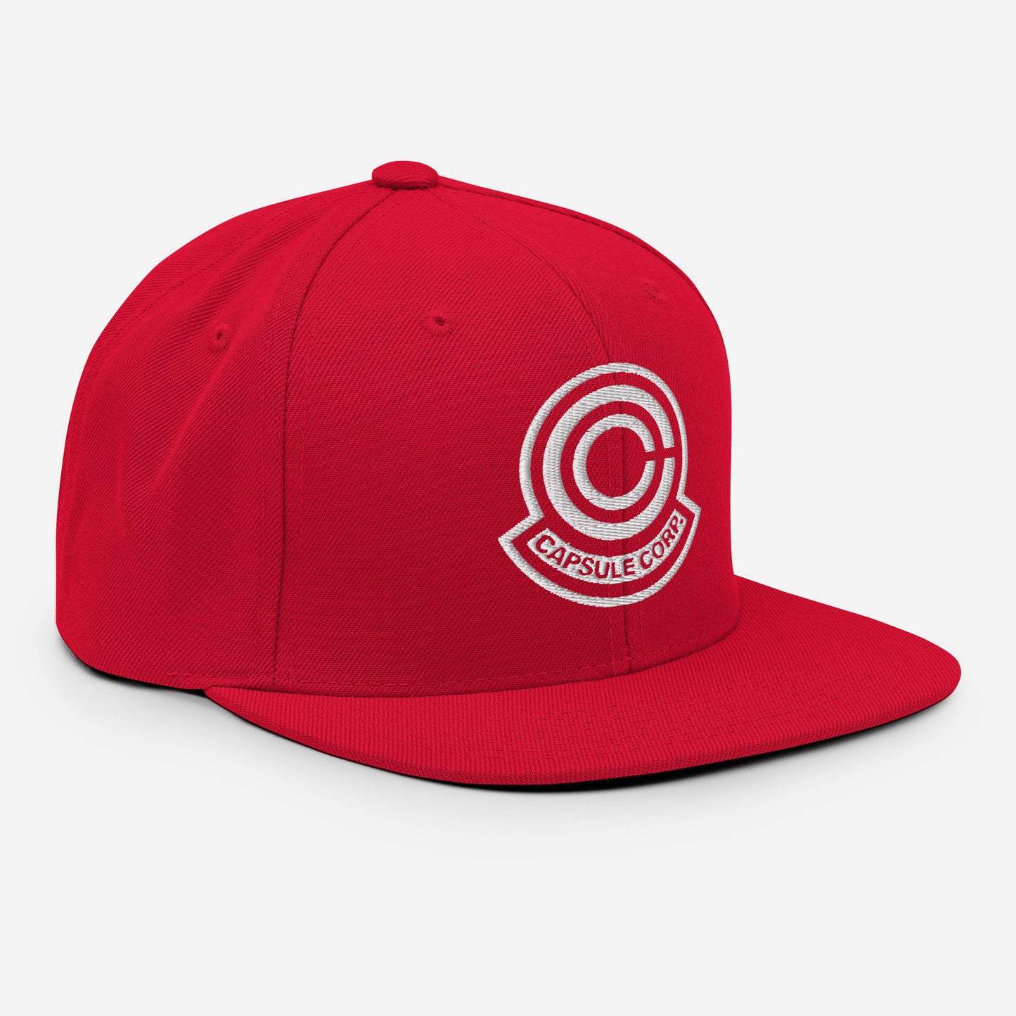 Capsule Snapback Hat (White Logo)