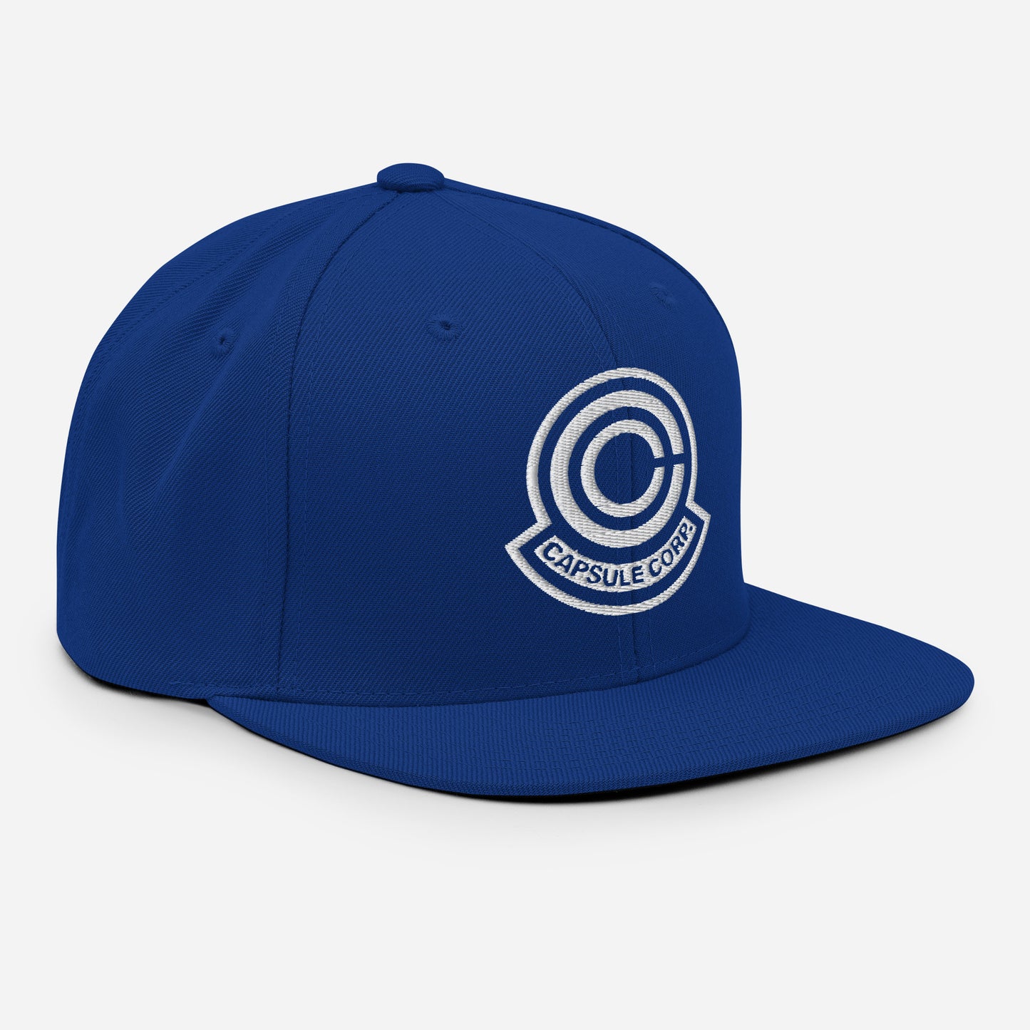 Capsule Snapback Hat (White Logo)