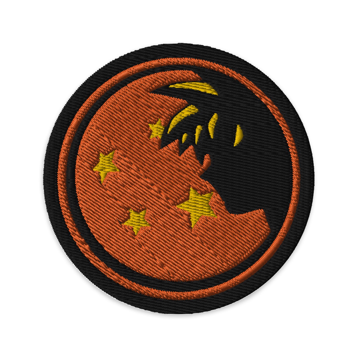 4 Star Embroidered Patch