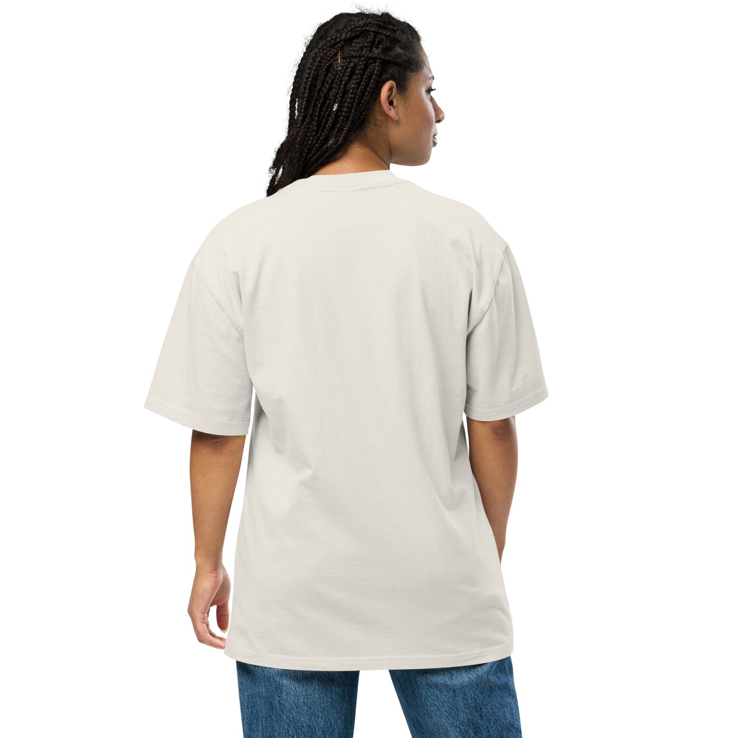 Burning Attack Oversized Faded Women's T-Shirt
