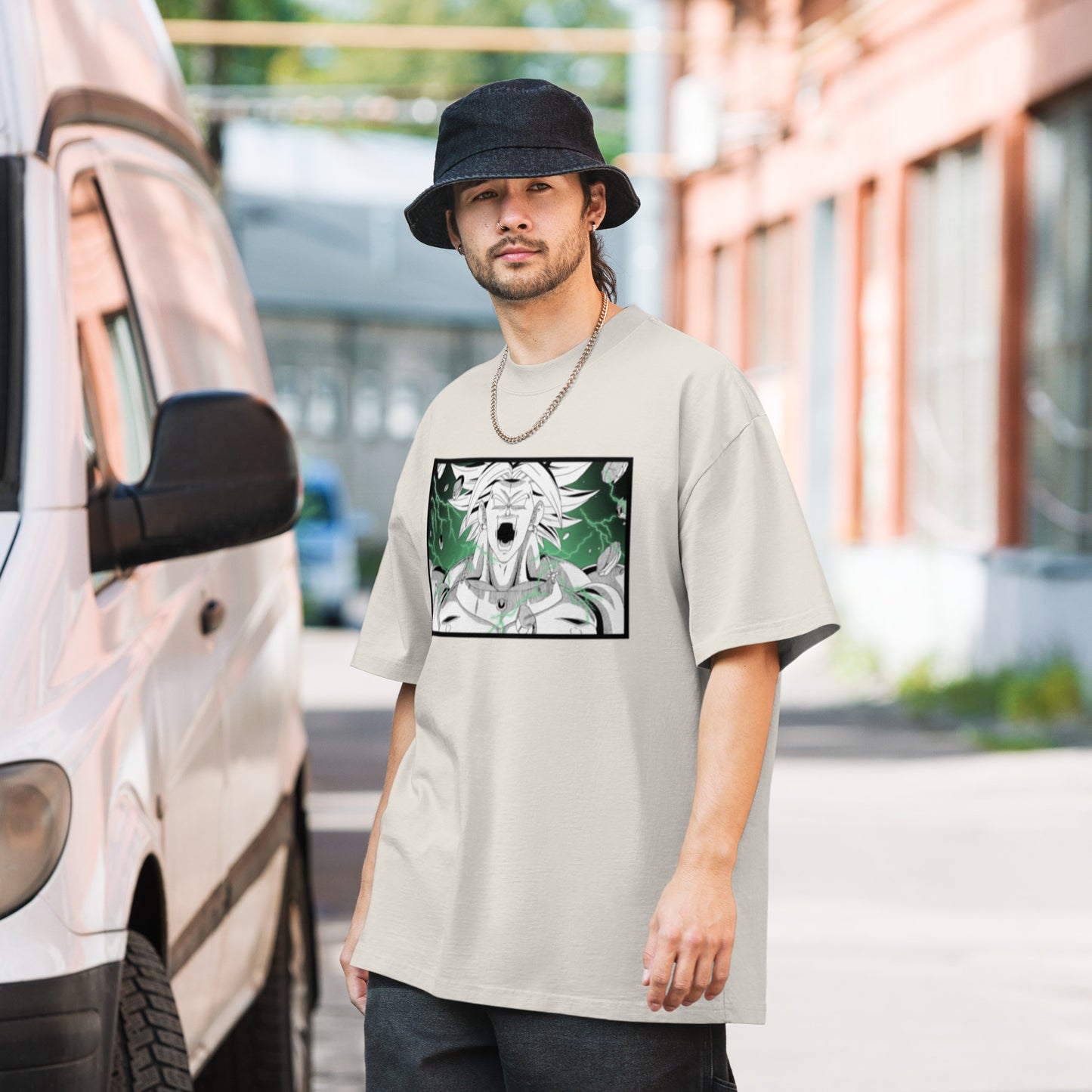 Legendary Oversized Faded Men's T-Shirt