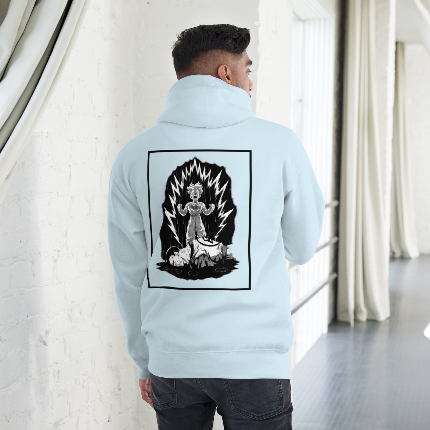 Ki Men's Hoodie (Border)