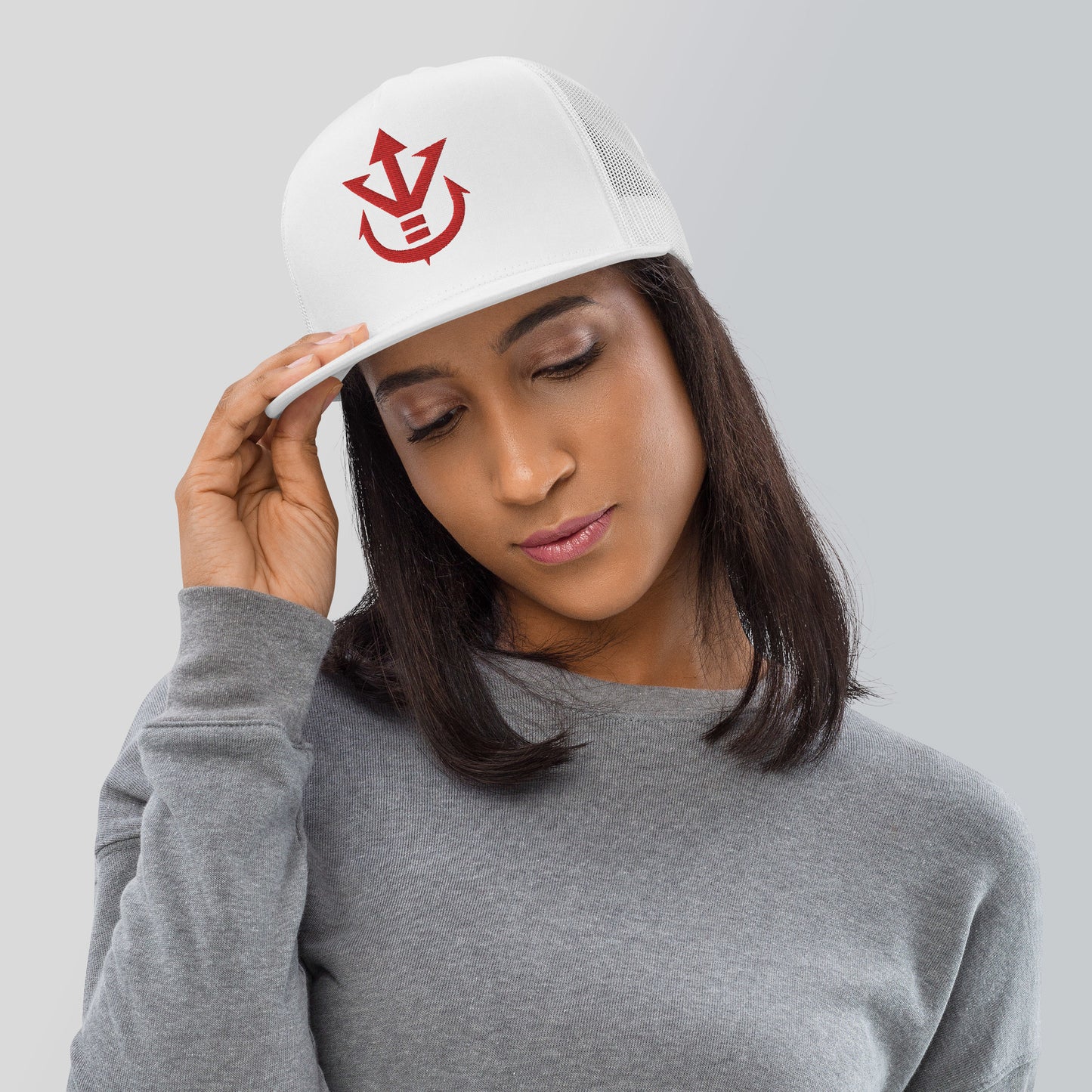 Royal Trucker Cap (Red Logo)