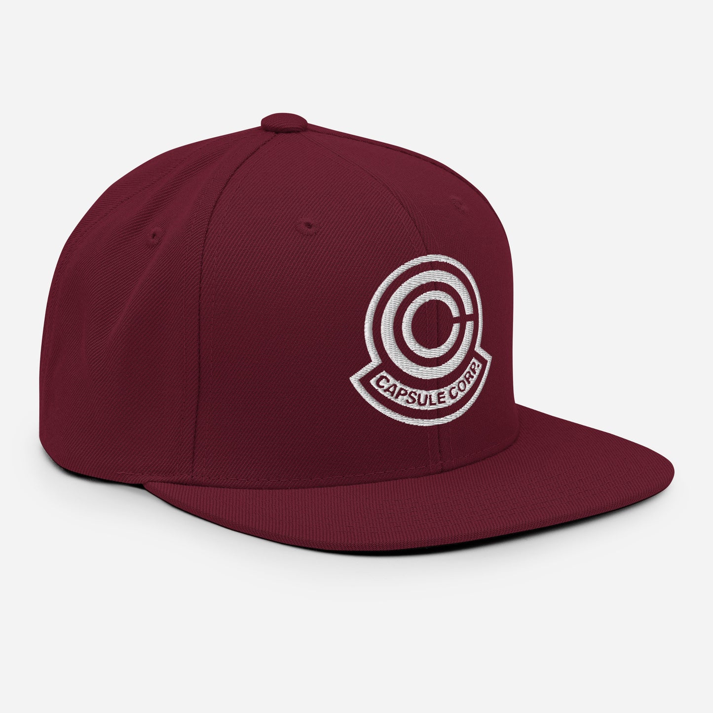 Capsule Snapback Hat (White Logo)